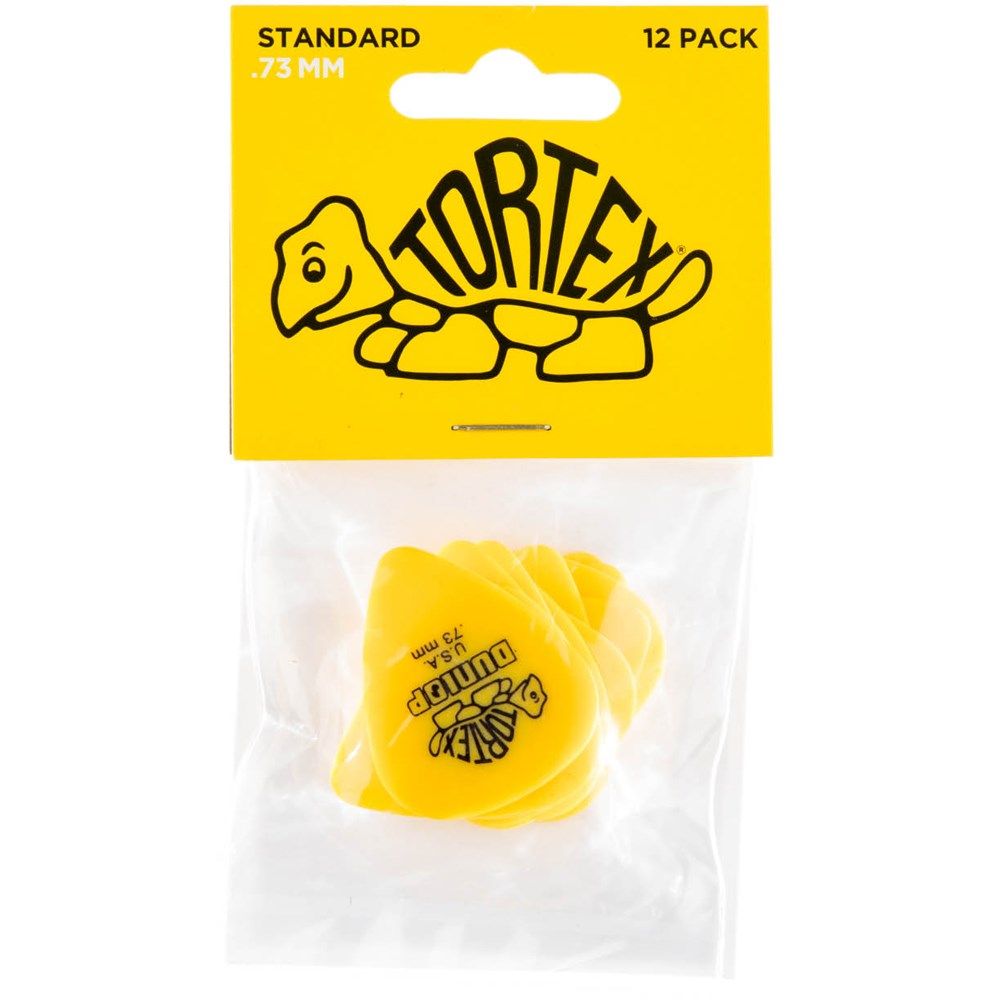 Dunlop "Tortex" Guitar Pick Players 12 Pack - 0.73