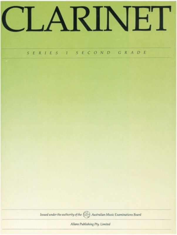 AMEB Clarinet Grade 2 Series 1 (Softcover Book)