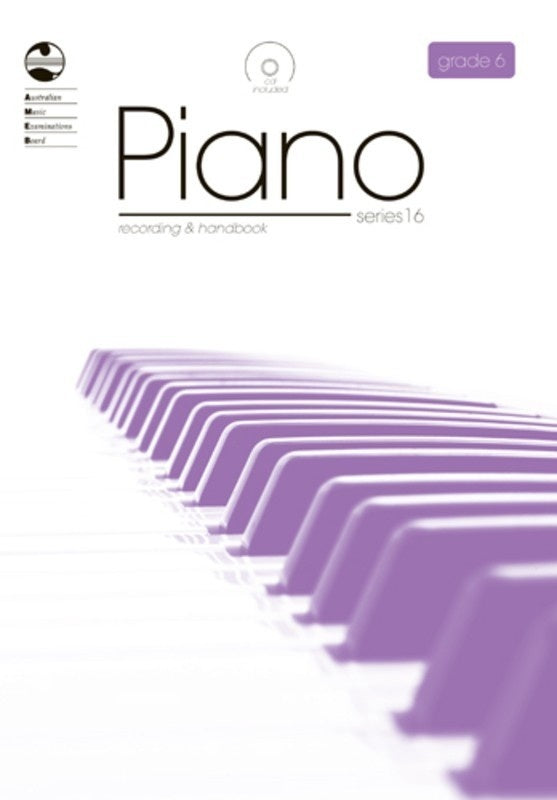AMEB Piano Grade 6 Series 16 CD/Handbook (Softcove