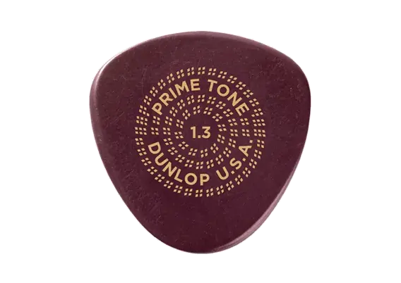 Dunlop PRIMETONE SEMI ROUND GRIP PICK - 1.3mm