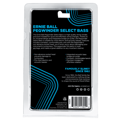 Ernie Ball Pegwinder Select Bass String Winder