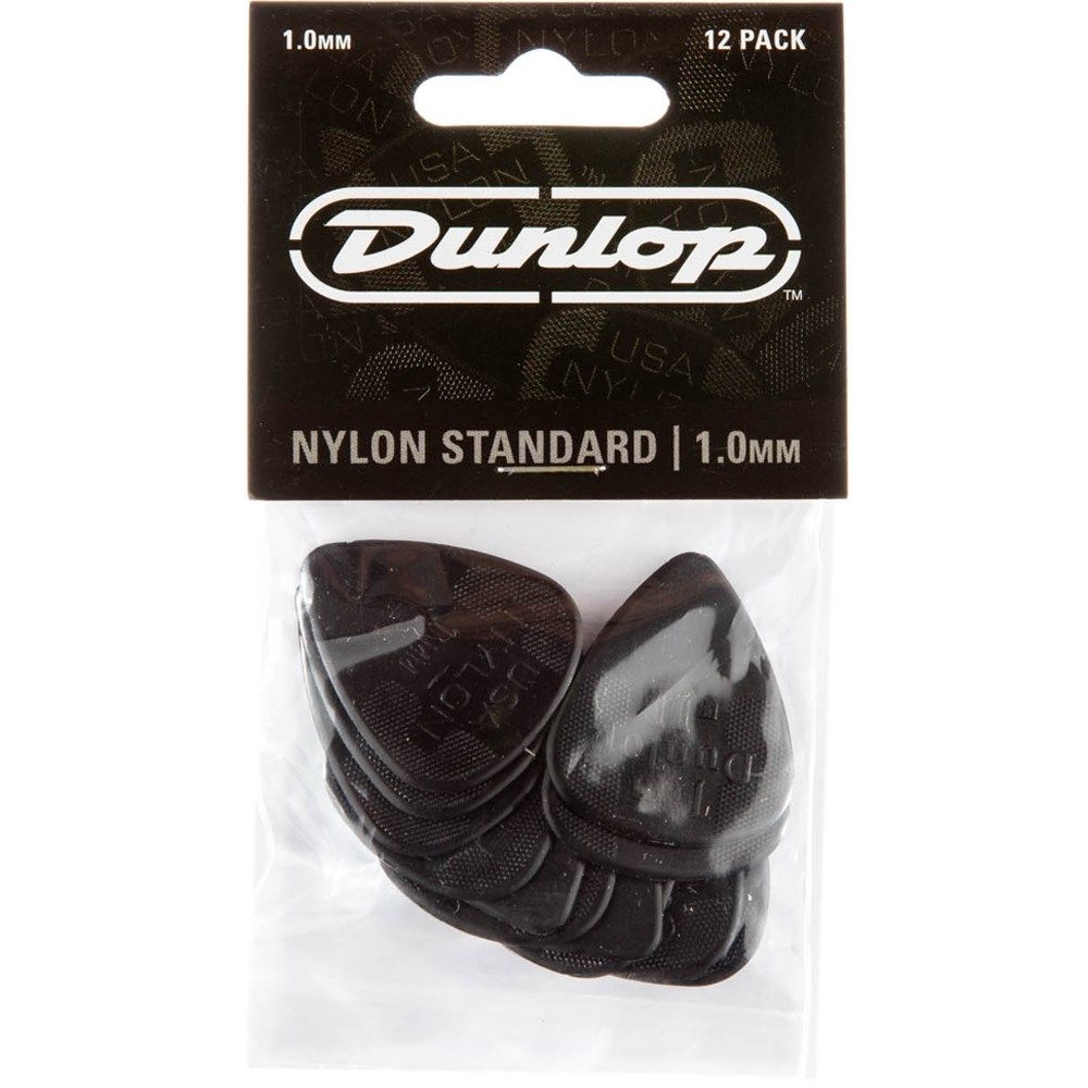 Dunlop Nylon Guitar Pick Pack - 1.00mm - 12 picks