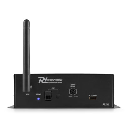 Power Dynamics PDX40 Stereo Bluetooth Audio Receiver