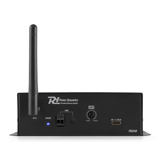 Power Dynamics PDX40 Stereo Bluetooth Audio Receiver