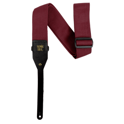 Ernie Ball Acoustic Guitar Strap - Burgundy