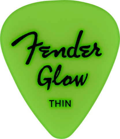 Fender Glow In The Dark Picks - 12 Pack