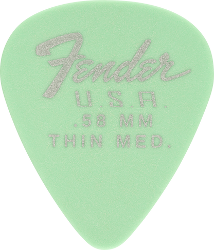Fender Dura-Tone® Delrin Picks, 351 Shape - 12 Pack