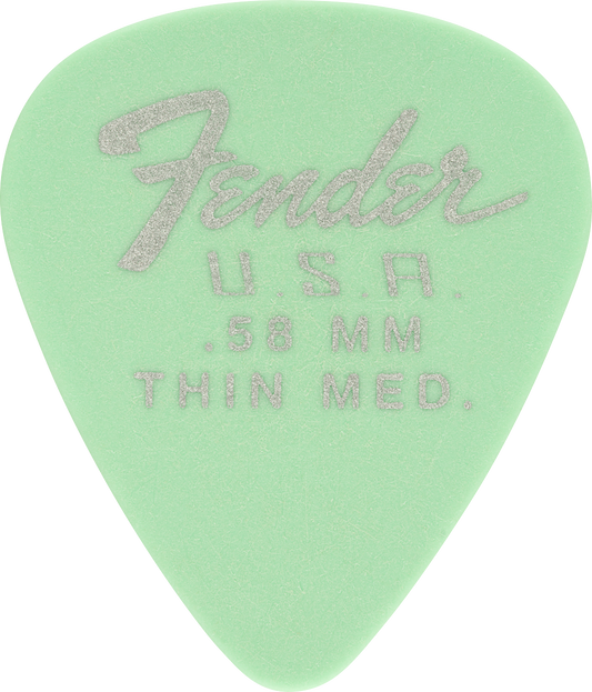 Fender Dura-Tone® Delrin Picks, 351 Shape - 12 Pack