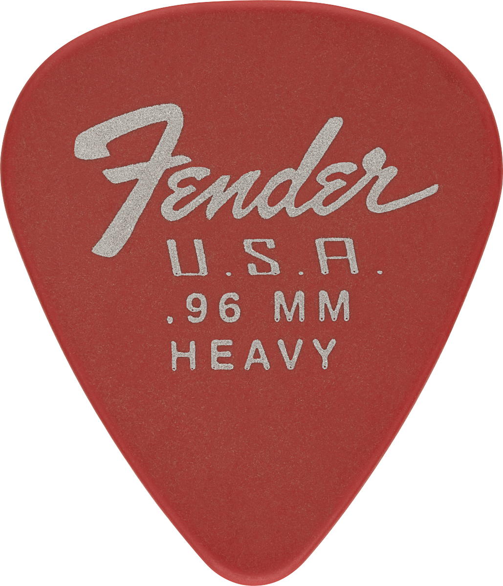 Fender Dura-Tone® Delrin Picks, 351 Shape - 12 Pack