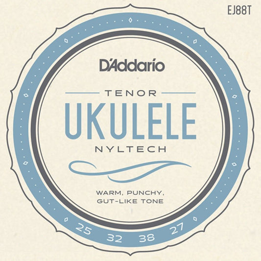 D'Addario EJ88T Nyltech Ukulele Strings Tenor