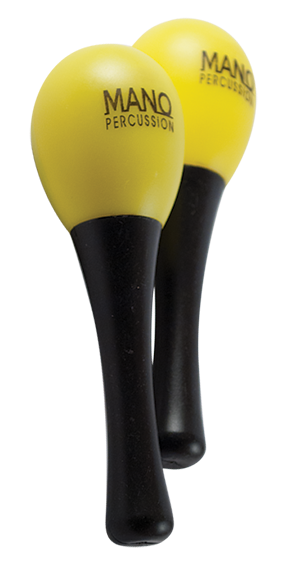 Mano Percussion EM124 Egg Maracas on Handle