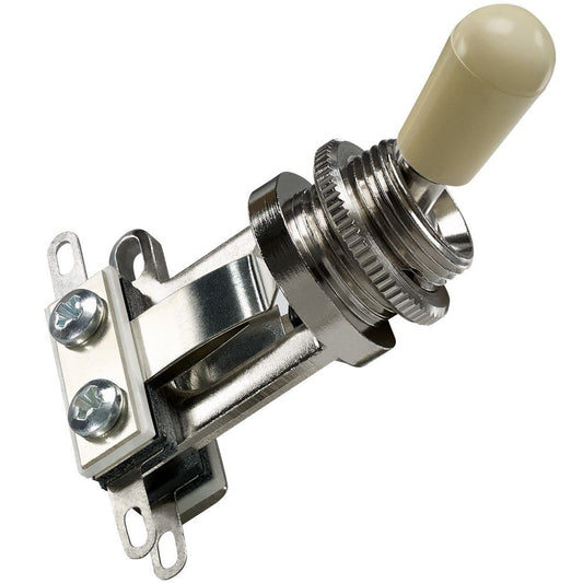 DiMarzio EP1102 Switchcraft 3-Way Toggle Switch - Short (Cream Knob)