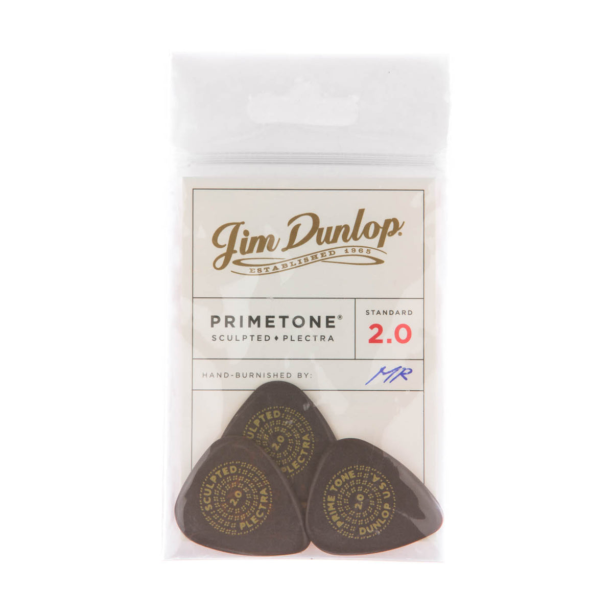 Dunlop Primetone Standard Pick 2.0mm 3-Pack