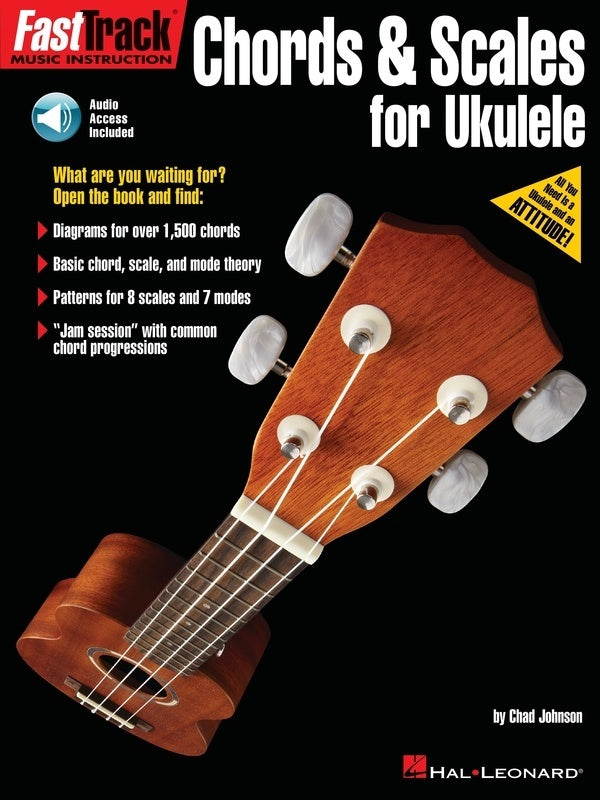 Fasttrack Chords & Scales For Ukulele Book/Onl