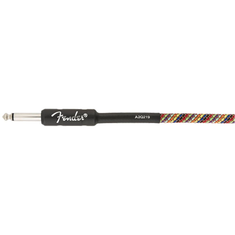 Festival Instrument Cable Pure Hemp 18.6' (Rainbow)