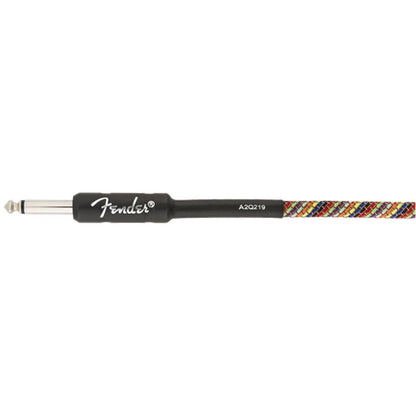 Festival Instrument Cable Pure Hemp 18.6' (Rainbow)