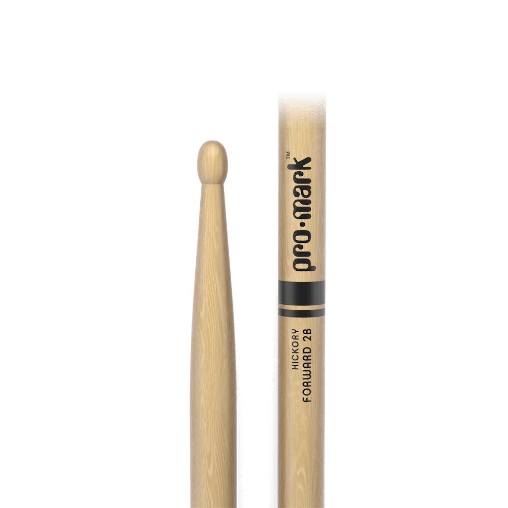 ProMark Classic Forward 2B Hickory Drumstick Oval Wood Tip