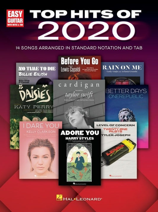 Top Hits Of 2020 For Easy Guitar Notes And Tab