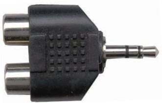 AMS 3955 3.5 Stereo Male To 2 X Rca Female Was Pl5