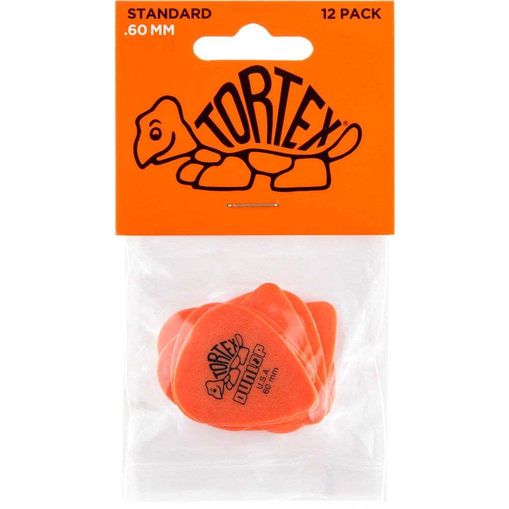 Dunlop "Tortex" Guitar Pick Players 12 Pack - 0.60