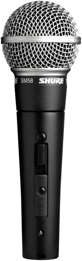 Shure SM58S Dynamic Vocal Microphone w/ Switch