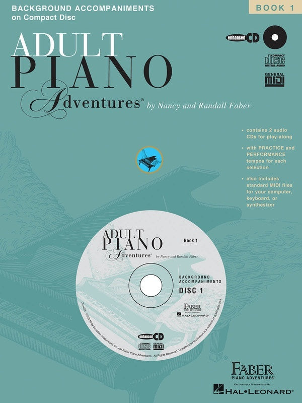 Piano Adventures Adult All In One 1 Accompaniment