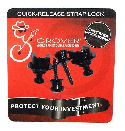 Grover Straplock - Quick-release Strap lock GRO650 - Black