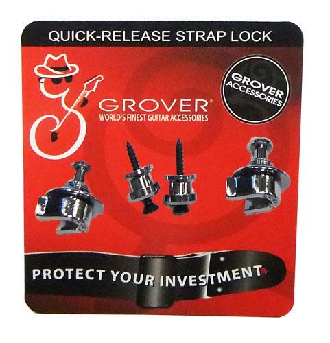 Grover Straplock - Quick-release Strap Lock GRO651 - Chrome