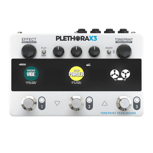 TC Electronic Plethora X3 Toneprint Pedalboard