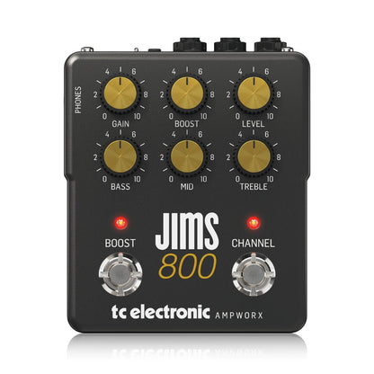TC Electronic Jims 800 Dual Channel Guitar Preamp Pedal