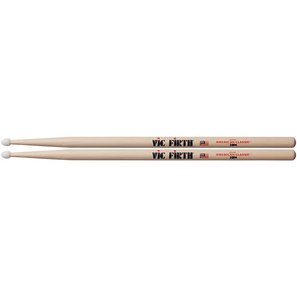 Vic Firth 2B Nylon Tip Drumsticks