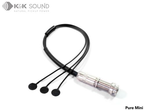 K&K Sound Pure Mini 3-Head Passive Acoustic Guitar Pickup