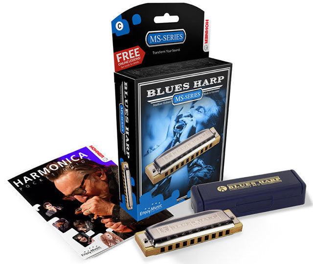 Hohner MS Series Blues Harp Harmonica in the Key of E