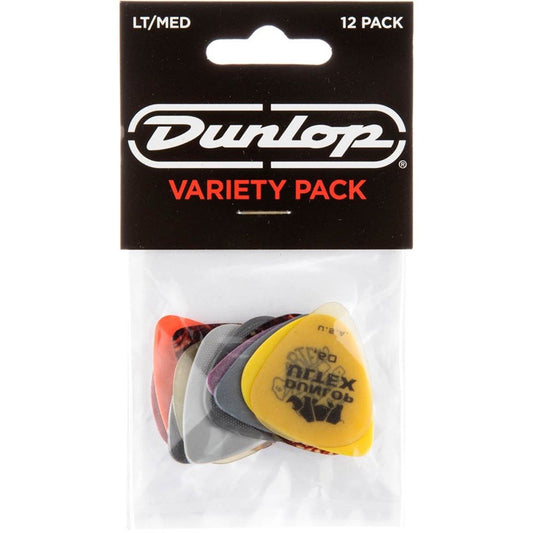 Dunlop Light/Medium Variety Pick 12-Pack
