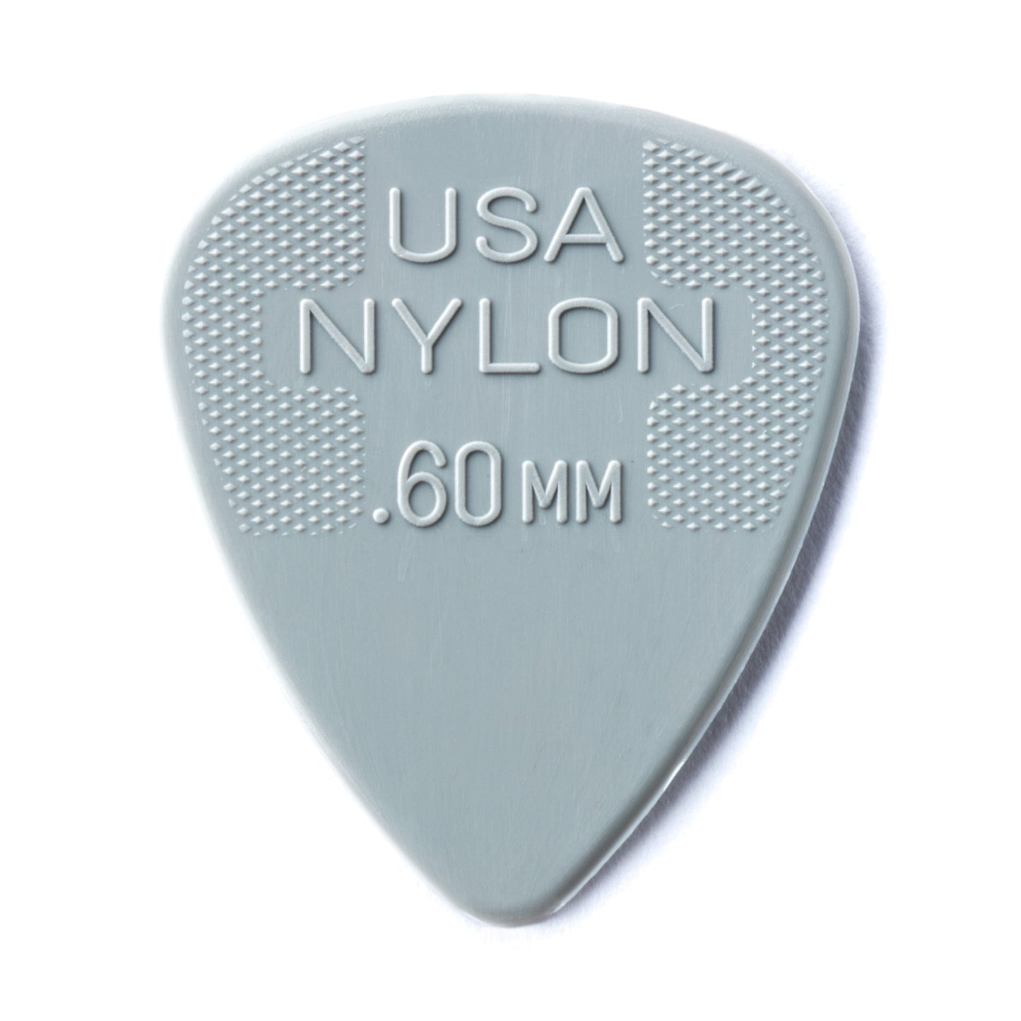 Dunlop 0.60mm Guitar Pick - Nylon Grey