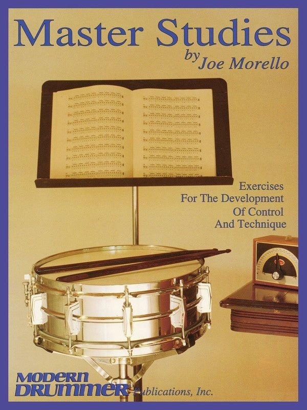 Master Studies Drums (Softcover Book)
