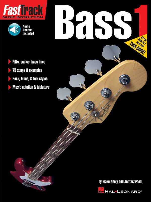 Fasttrack Bass Bk 1 BK/OLA