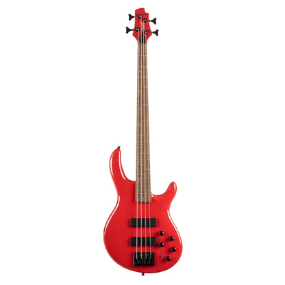 Cort C4 Deluxe Bass Guitar - Candy Red