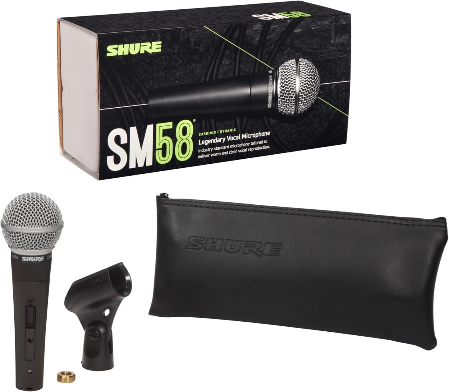 Shure SM58S Dynamic Vocal Microphone w/ Switch