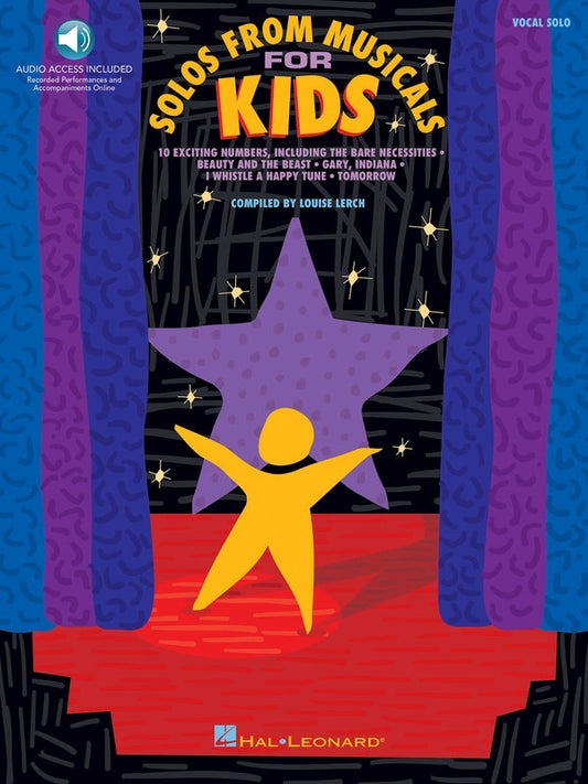 Solos From Musicals For Kids Book/Online Audio (So
