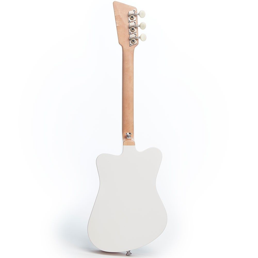 Loog Mini White + Accessory Pack (winder, picks, strings, flash cards)