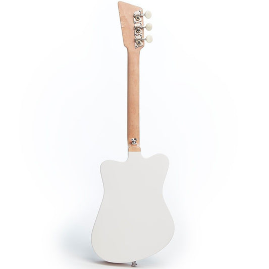 Loog Mini White + Accessory Pack (winder, picks, strings, flash cards)