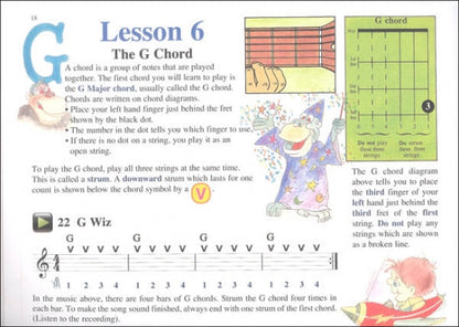 Guitar Method for Young Beginners Book 1 – Progressive Series with Online Lessons