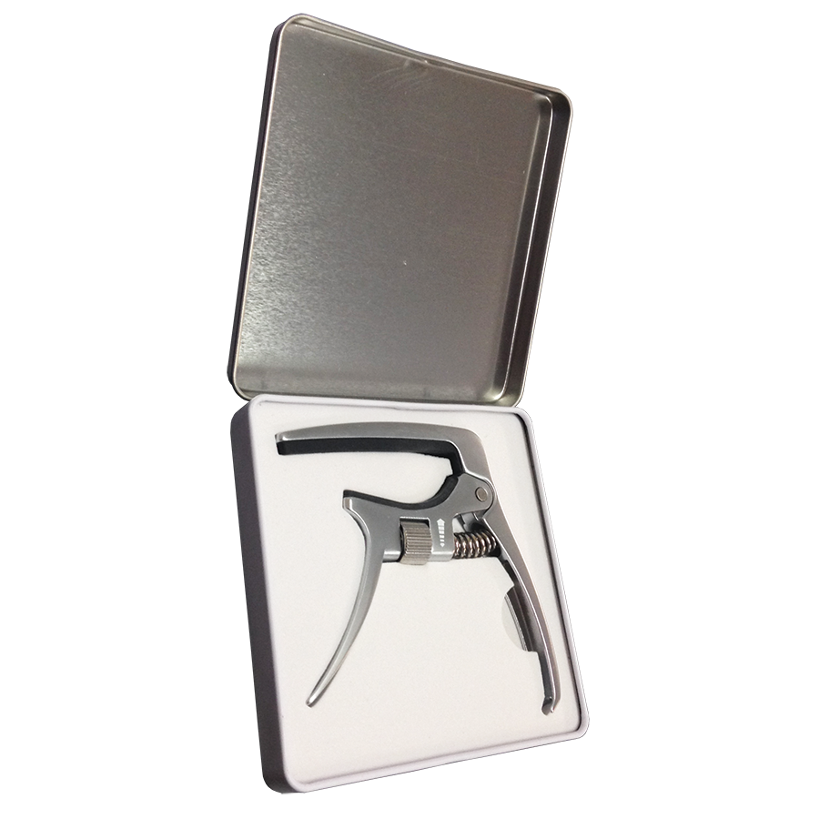 Aroma AC30 Silver Acoustic/Electric Capo