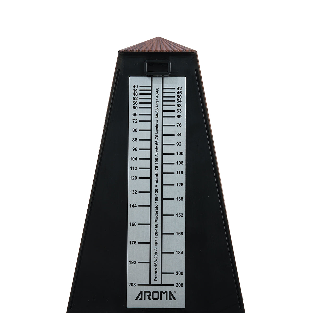 Aroma Wood-look Mechanical Metronome [AM711WOOD]