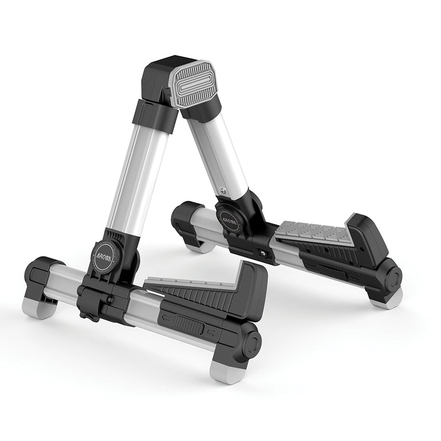 Aroma Silver Ukulele & Violin Stand [AUS08SILVER]
