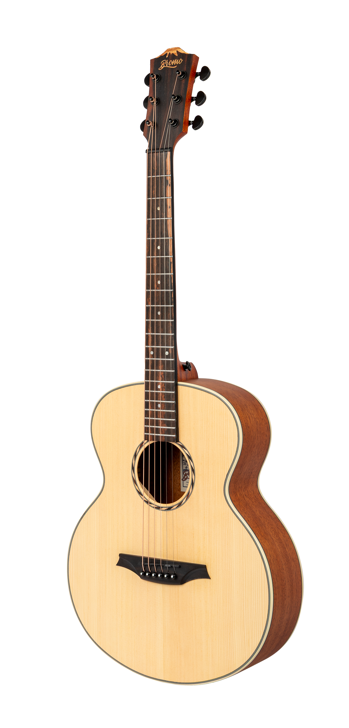 Bromo BAA8S Appalachian Mini Jumbo Acoustic Guitar - detail 1