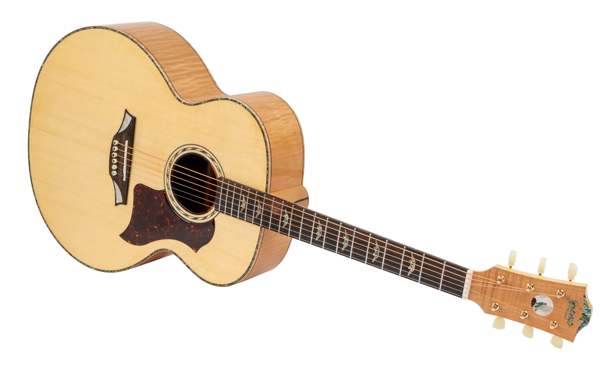 Bromo BAN7E Denali Jumbo Acoustic-Electric Guitar - detail 6