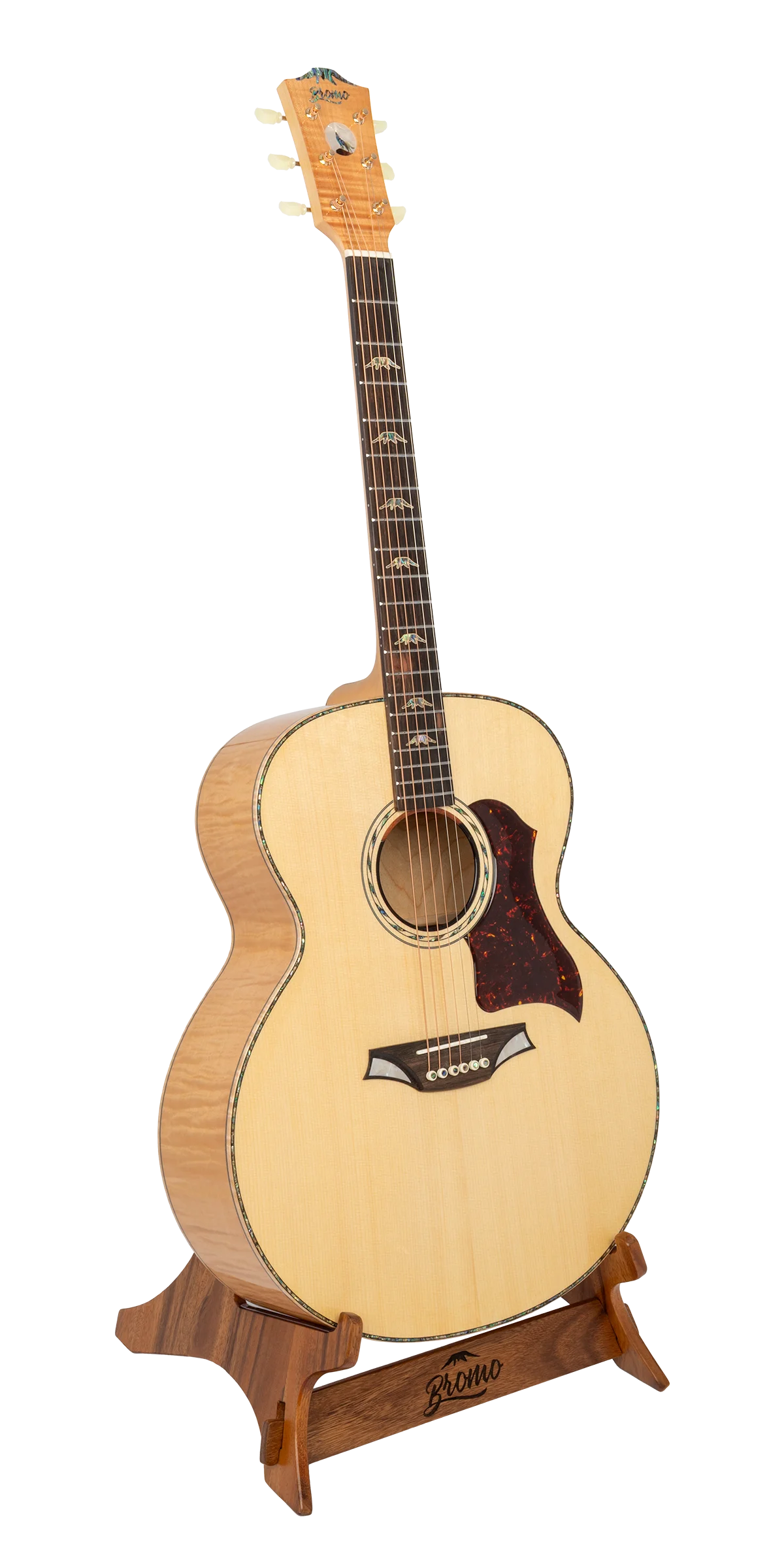 Bromo BAN7E Denali Jumbo Acoustic-Electric Guitar - detail 11