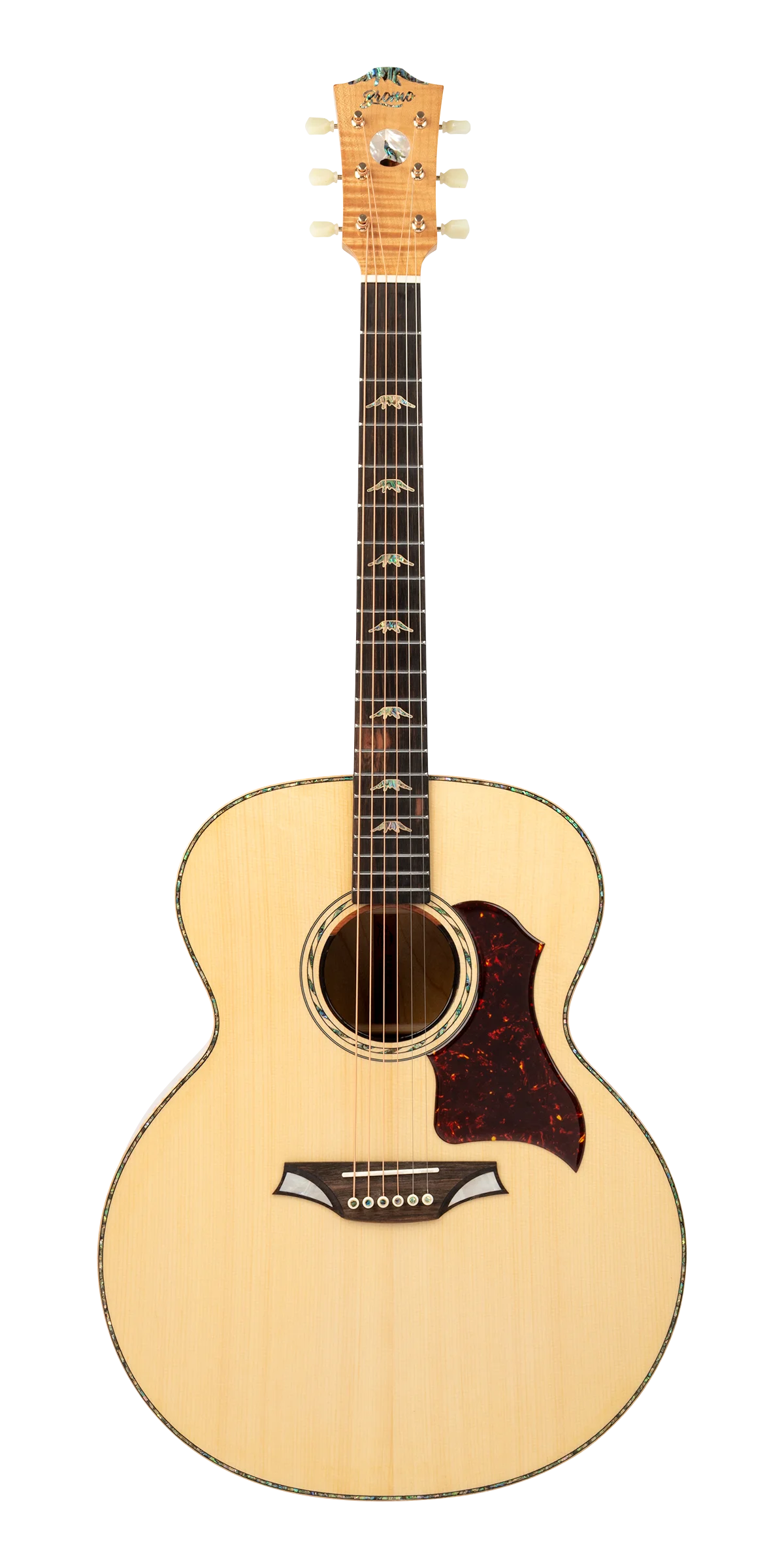 Bromo BAN7E Denali Jumbo Acoustic-Electric Guitar - detail 1